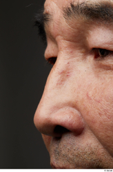 Face Nose Skin Man Asian Slim Wrinkles Studio photo references